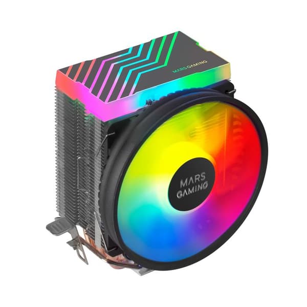 Ventirad processor - Mars Gaming - MCPU33 RGB - Sort - 11 cm - Kompatibel med Socket AM4