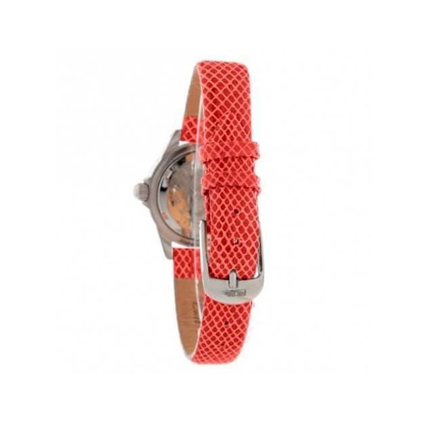 Dameur - Folli Follie - WF1A006STR - Ø 28 mm - Læder - Kvarts - Hvid Vit