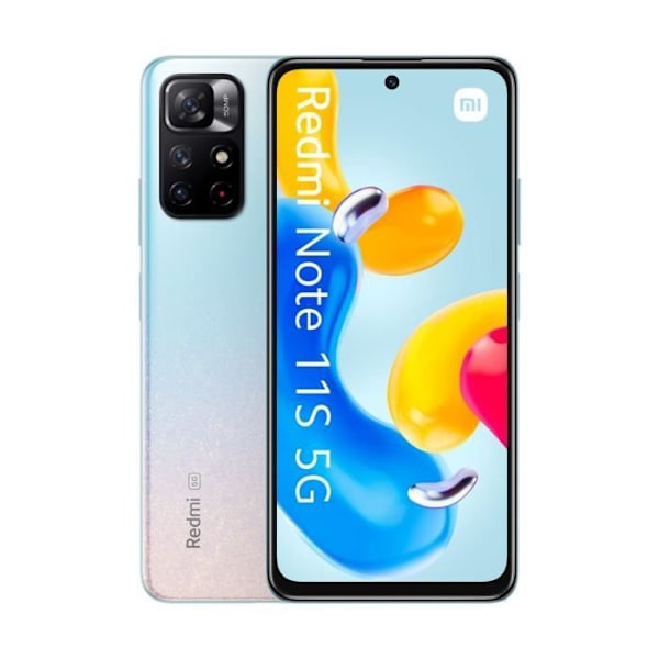 XIAOMI Redmi Note 11S 4Gt 128Gt Tähden sininen älypuhelin 5G Sininen