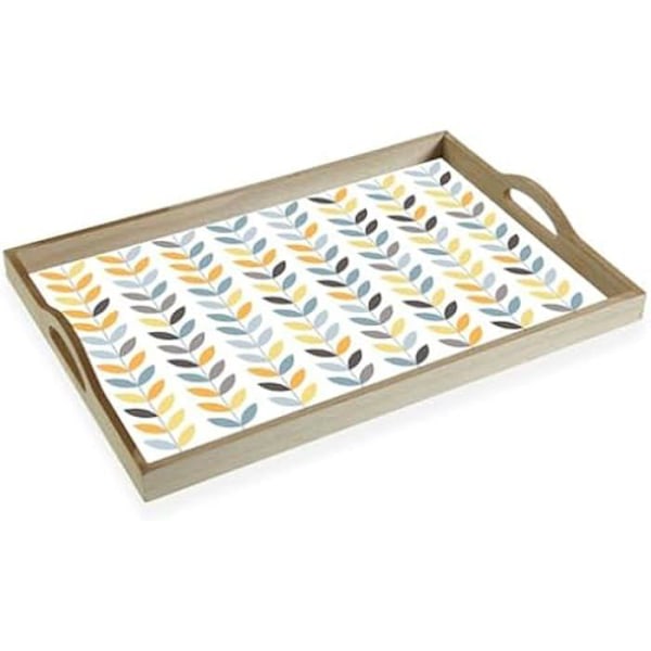 Rektangulär Bandeja - VERSA - Erin - Blandad - Rektangulär färg - Elegant design Rektangulär