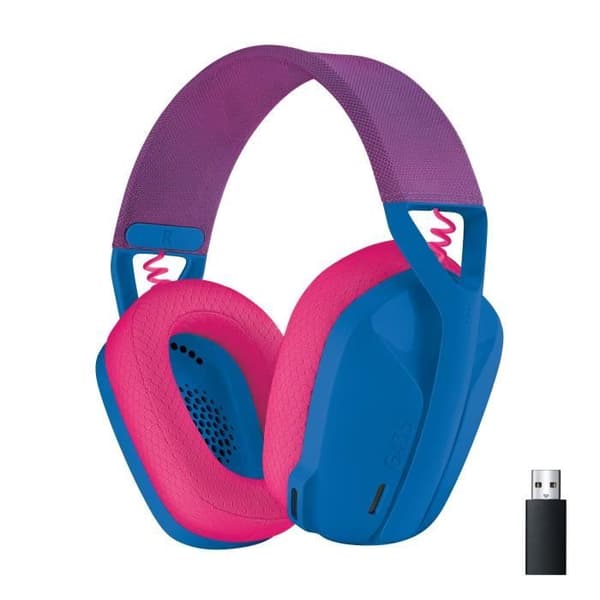 Gaming headset - Trådløs - Logitech G - G435 Lightspeed - Blå