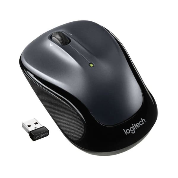 Langaton hiiri - LOGITECH - M325s - Ergonominen - 1000 DPI - Tumma harmaa
