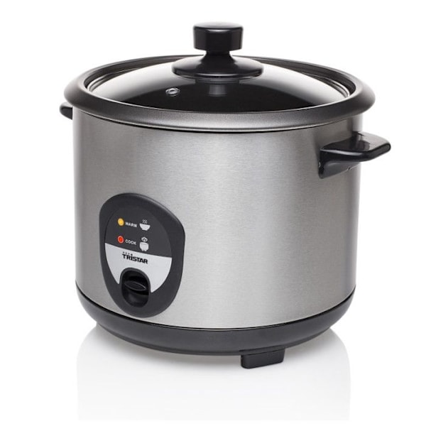 Riisinkeitin - Tristar - 1,5 L - Ruostumaton teräs - 500 W - Tarttumaton Rostfritt stål