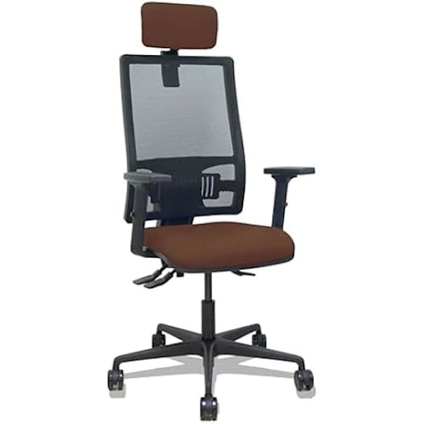 Stol - PIQUERAS Y CRESPO - Bormate - Polyuretan - Nylon - Mörkbrun - 1 plats Mörkbrun