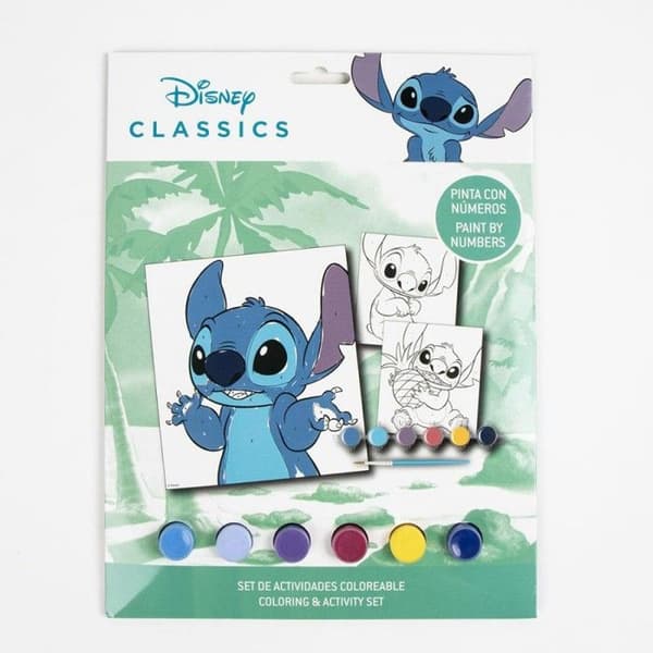 Disney Stitch Maalaus Numeroilla