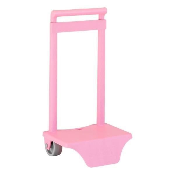 Rygsækvogn - Safta - Pink - Kapacitet 16 L - Sporty design - Mål 18x16x54 cm Svart