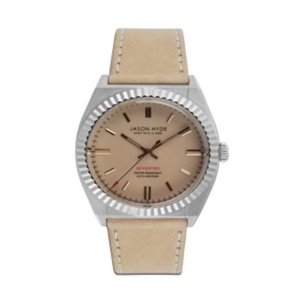Jason Hyde unisexklocka JH10010 (Ø 40 mm) - Jason Hyde - Kvarts - Alfanumerisk - Vuxen - Brun - Herr