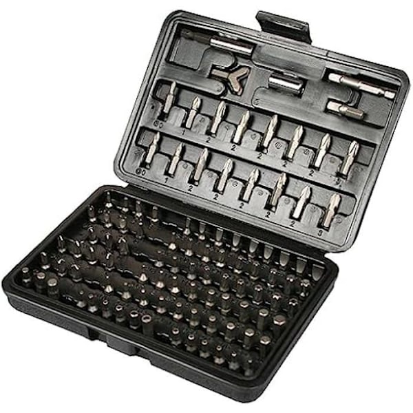 Benson Arrow Bit Set - 100 bits med specialbits og opbevaringsboks