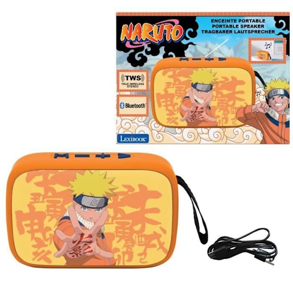 Bärbar Bluetooth® högtalare Naruto