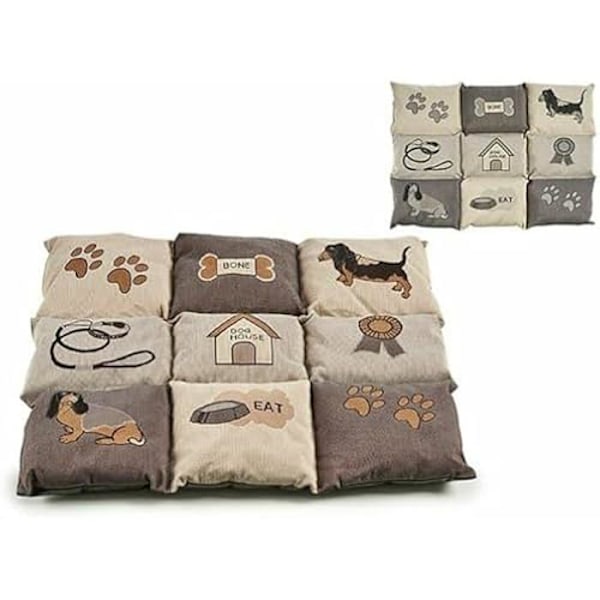 Kudde - Mascow - Standard - Flerfärgad - 77x51x27 cm - Rektangulär mångfärgad