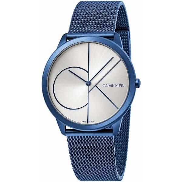 Ur - Calvin Klein - K3M51T56 - Quartz - Sølv - Vandmodstand 3 ATM Blå, Silver