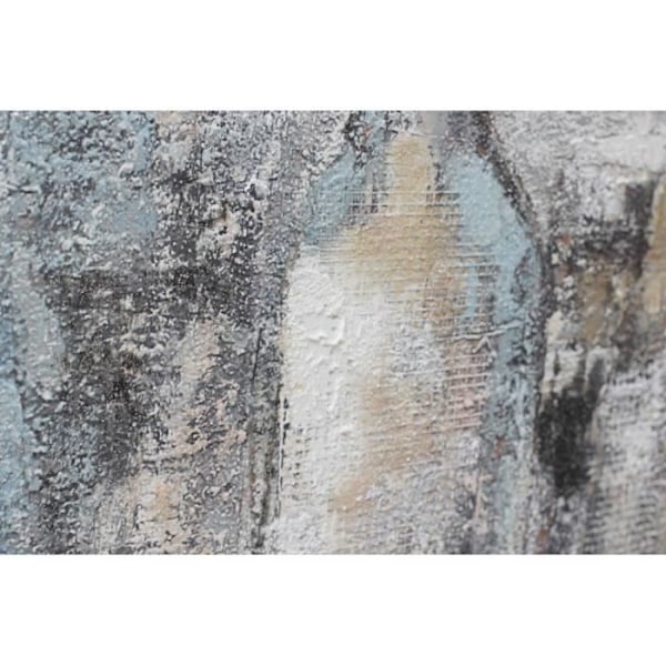 Ramme DKD Home Decor Pine Canvas Vase (2 stk) (100 x 2,8 x 100 cm)