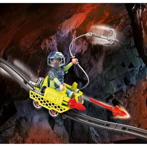 PLAYMOBIL - 70930 - Dino Rise - Mine Cruiser med 1 karakter og projektiler
