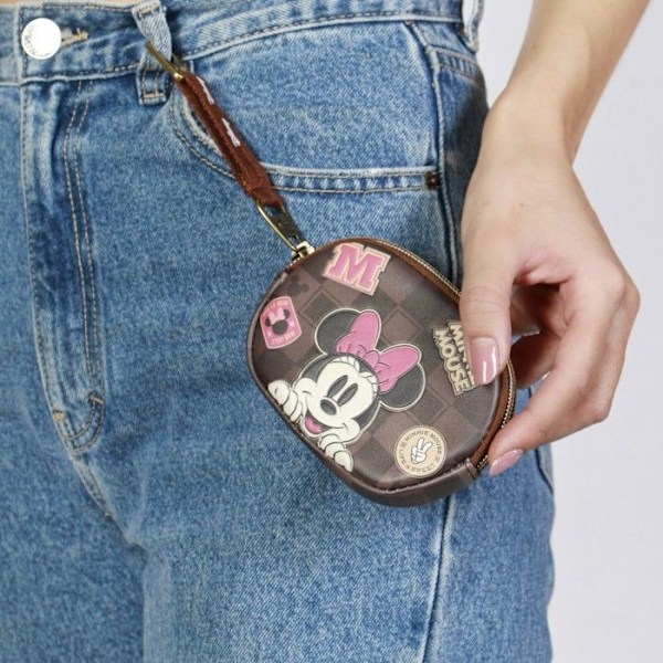 Porte-monnaie Pill - Disney Minnie Mouse Rejse - Brun - One Size Brun