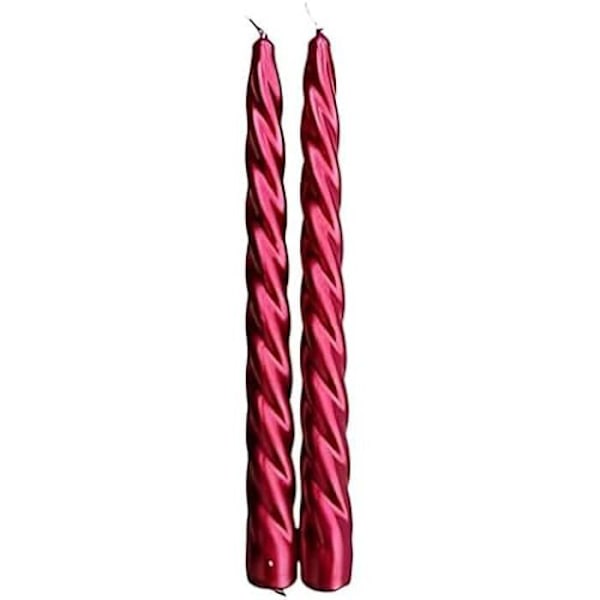 Koristekynttilät - Magic Lights - Punainen - Ø 2 cm - 24 cm - Monivärinen Flerfärgad
