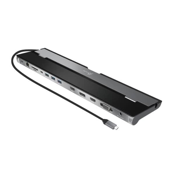 USB-C dockingstation til triple skærm - j5create - JCD543