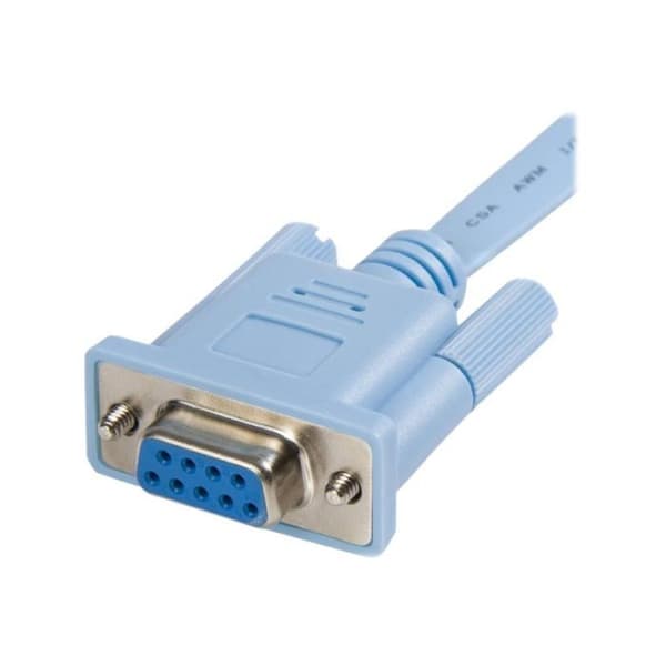 1,8 m RJ45 til DB9-seriens konsolkabel til Cisco Router Management - STARTECH - M/K - Blå
