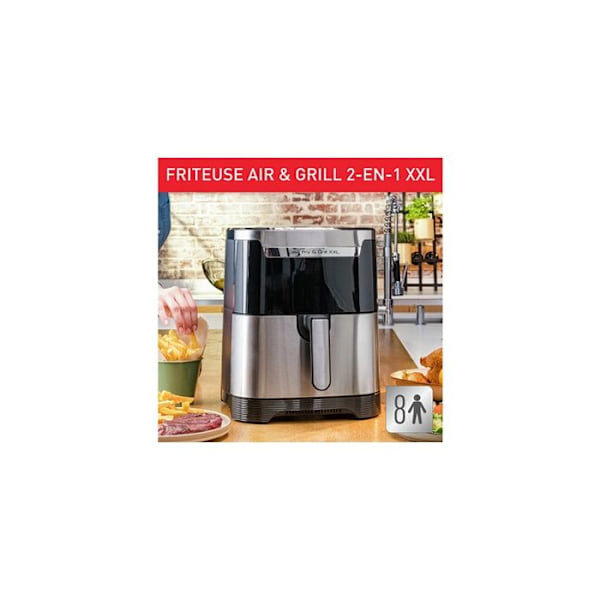 Oliefri frituregryde - Moulinex - EZ801D - 1830 W - 6,5 L - Rustfrit stål Rostfritt stål