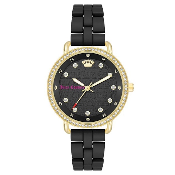 Damklocka - Juicy Couture - JC1310GPBK - Kvarn - Metallskiva - Chic stil svart/svart