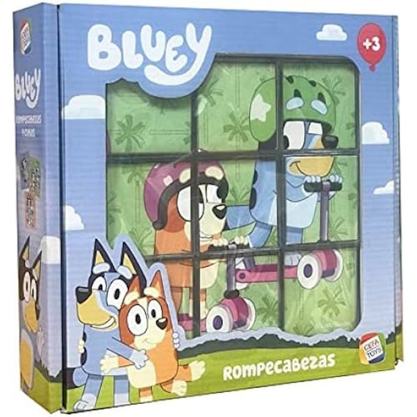 Rompecabezas Bluey 9 Cubos - Cefa Lelut - Lapsi - Sekalaiset