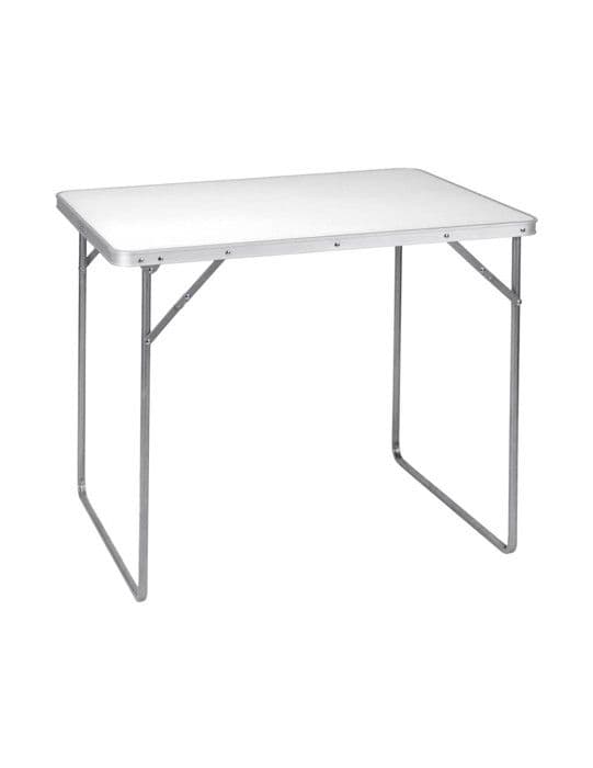 Sammenklappelig Campingbord i Aluminium Vit