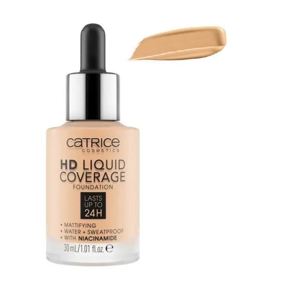 Catrice Visage HD Liquid Coverage Foundation N°040 Warm Beige 30ml Varm Beige