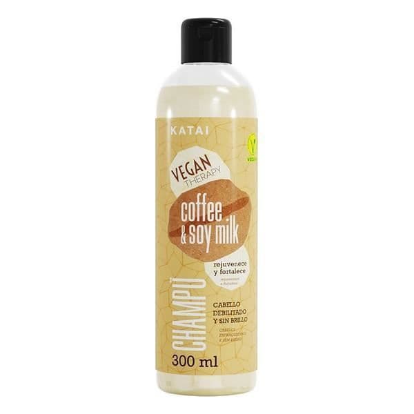 Kaffe og sojamælk Latte Katai Shampoo (300 ml) Gul