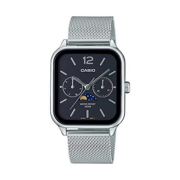 Casio Ur - Mænd - MTP-M305M-1AVER - Rustfrit stål - Sort - 5 bar Pengar