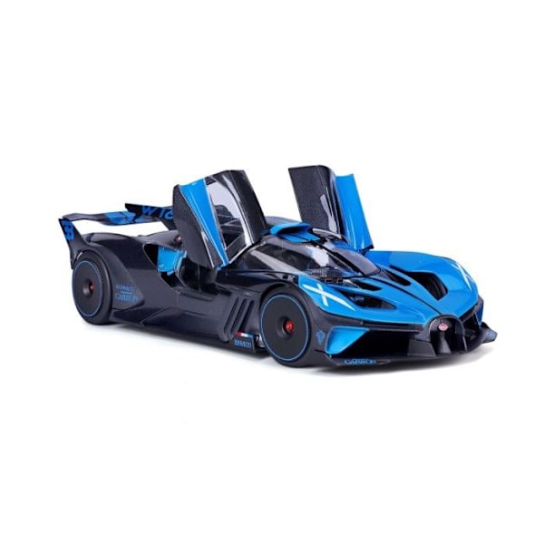 Pienoismalli auto - BBURAGO - Bugatti Bolide - Sininen - Tarkka sisustus