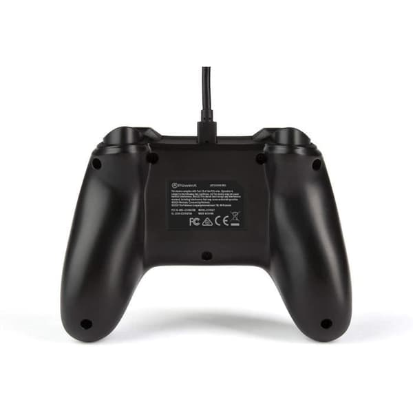 Langallinen ohjain - POWER A - Nintendo Switch - Mattamusta Mat sort