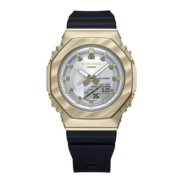 Casio Ur - Kvinder - GM-S2100BC-1AER - Vandtæt 20 Atm - Sort Plastarmbånd Svart