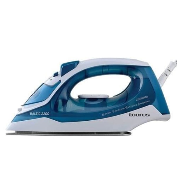 TAURUS - Strygejern 2200W - Damptryk på 110g/min - 230ml - antikalkfilter