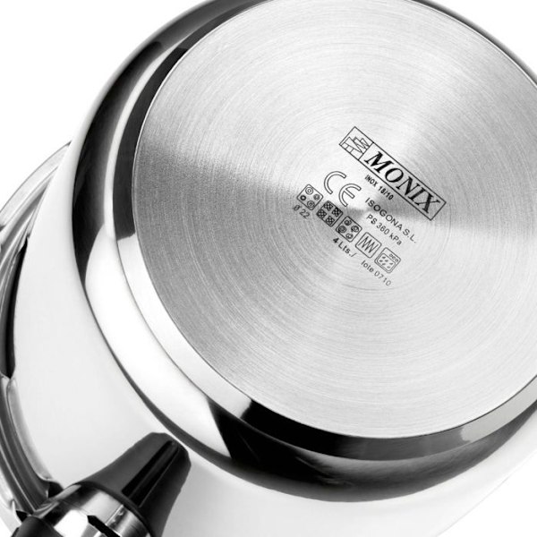 Monix - Express Gryder Monix Quick M560002 6 L Rustfrit stål