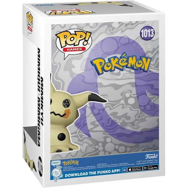 Figurine - Funko - Mimikyu - Gul - 2 års garanti - Pokémon Flerfärgad