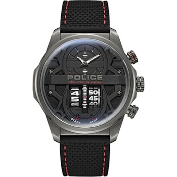 Herreur POLICE Analogisk Quartz med Silikonearmbånd PEWJM0006505