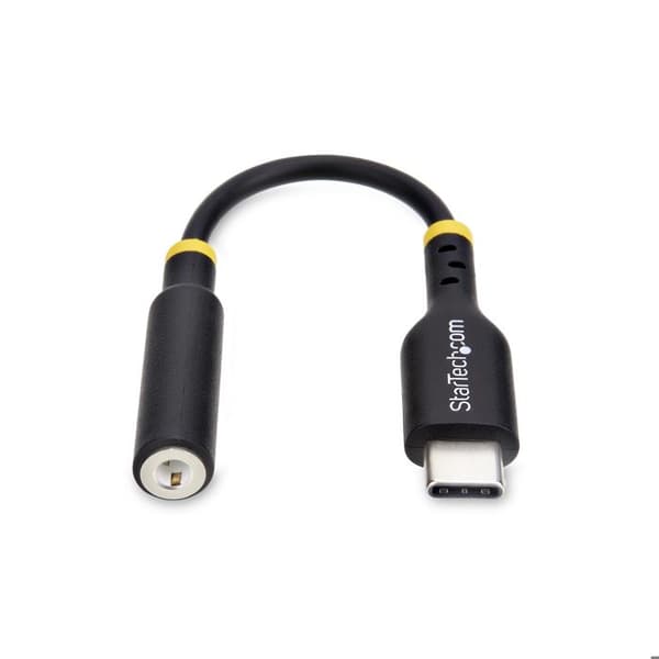 Lydadapter - STARTECH - USB-C til Jack 3.5 mm - 384 kHz - Kompatibel med Windows, macOS, iOS, Android