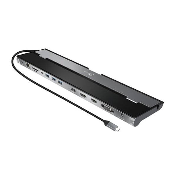 USB-C dockingstation til triple skærm - j5create - JCD543