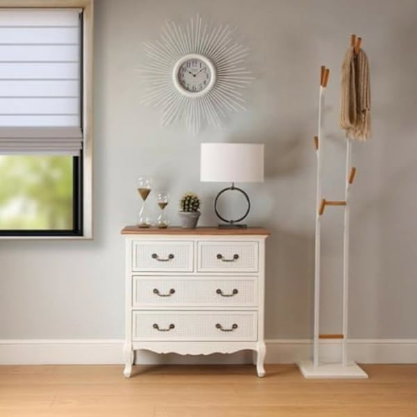 Väggklocka - BIGBUY HOME - Maputo - Tyst - Metall - 68 cm - Modern design Flerfärgad
