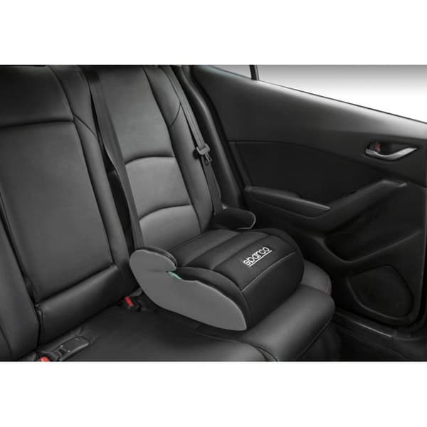 REHAUSSEUR BAS NOIR/GRIS ECE R129 ISIZE SPARCO