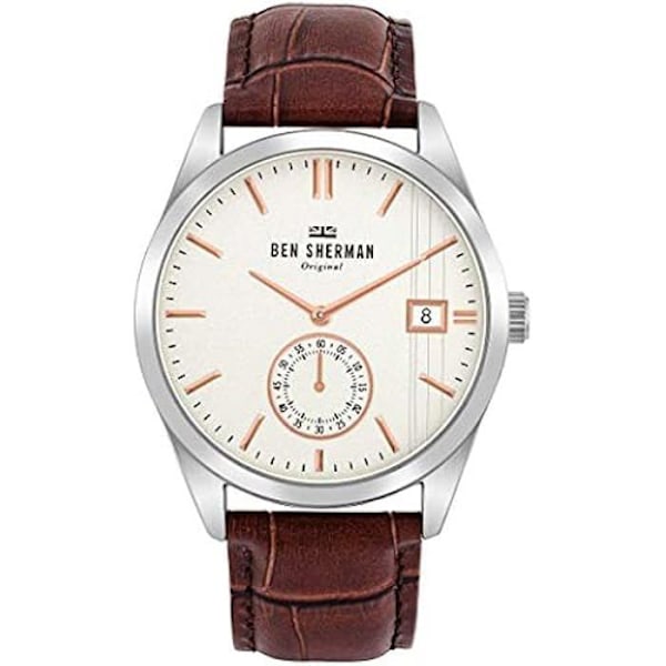 Ur - BEN SHERMAN - WB039T - Analog - Kvarts - Sort læder Svart
