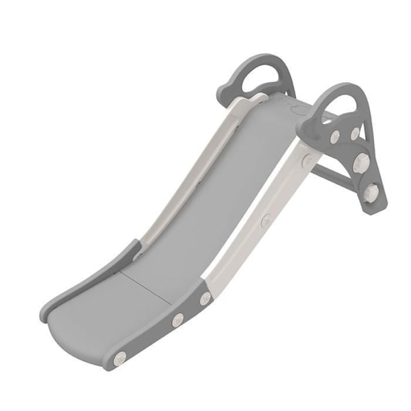 Toboggan Kohala - DEVESSPORT - Delfiini - 2 liukumattomat askelmat - 30 kg - Harmaa ja valkoinen Grå och vit