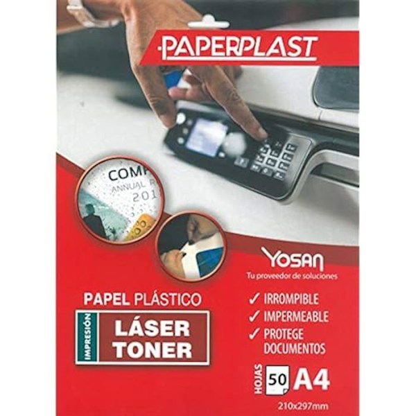 Yosan A4 lamineringsskydd 50 paneler