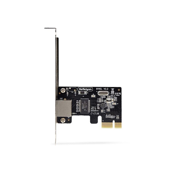 PCIe Netværkskort - StarTech.com - RTL8111H - 10/100/1000Mbps - Kompatibel med Windows/Linux/macOS - TAA