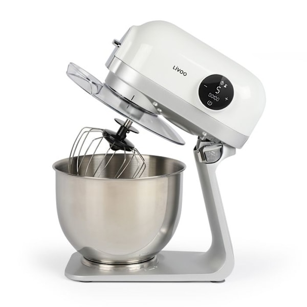 Robotterkøkken LIVOO DOP234 - 1200 Watt - 5 liter - Planetarisk bevægelse - 6 hastighedsniveauer