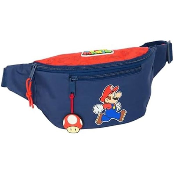 Saccos - SAFTA - Super Mario - Bekväm - Idealiskt för Barn - Yttre ficka