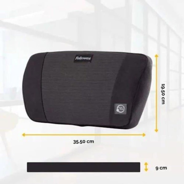 Fellowes 8026501 PlushTouch lumbaalituki