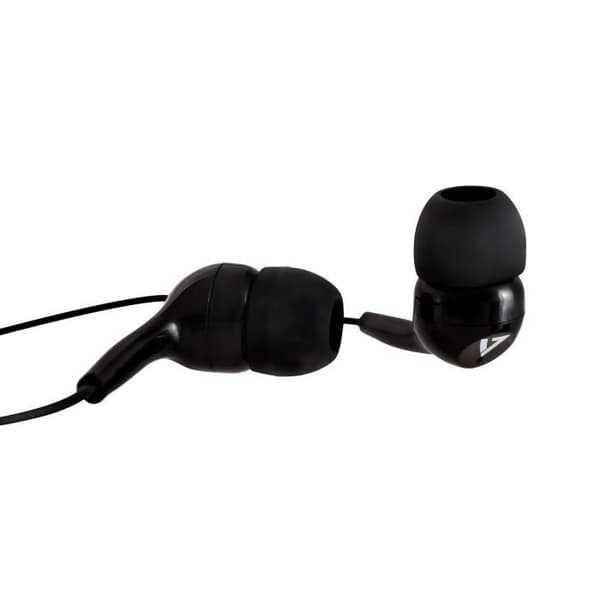 Hovedtelefoner - V7 - HA105-3EB - Kablet - In-ear - 32 Ohm - Sort Sort
