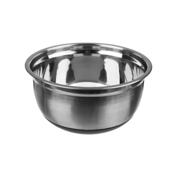 Mixerskål - Rustfrit stål - 21 cm - Non-stick - Opvaskemaskine-sikker - Grå