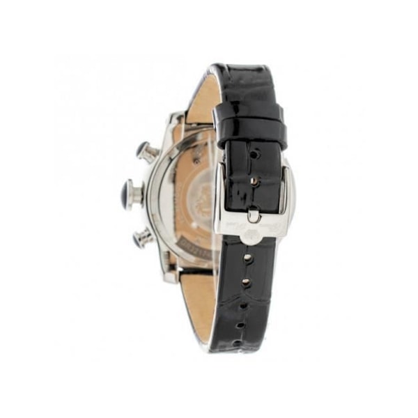 Kvinnoarmband - Glam Rock - GR32174D - Ø 46 mm - Läder - Vattentålighet 10 Atm Svart