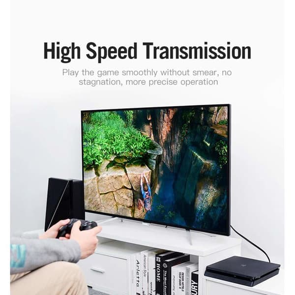 Trådløs controller - Vention - Ergonomisk - Bluetooth - TouchPad - Audio 3,5 mm